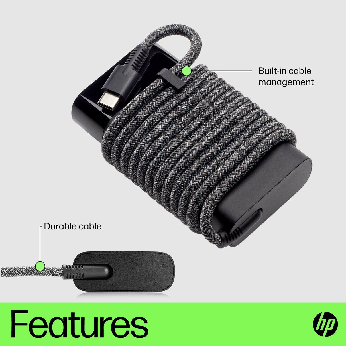 HP 671R2AA – 65W / USB-C / PD – Laptop Charger