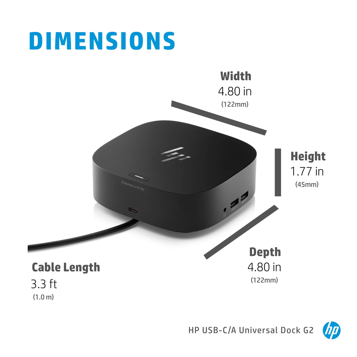 HP USB-C|A Universal Dock G2 (5TW13AA)