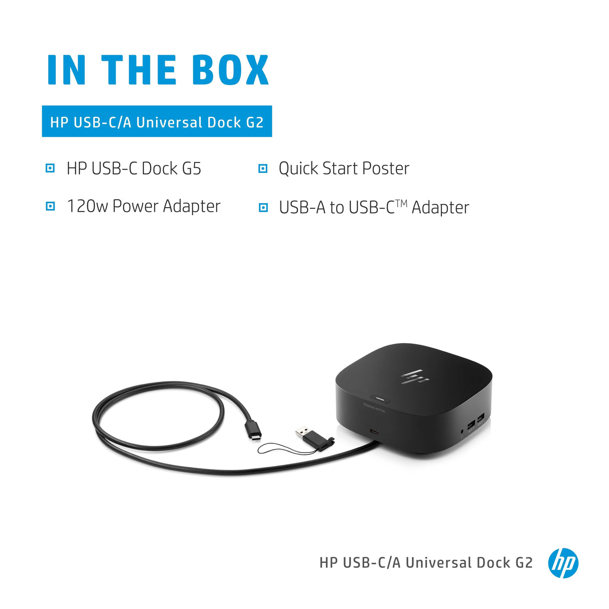 HP USB-C|A Universal Dock G2 (5TW13AA)
