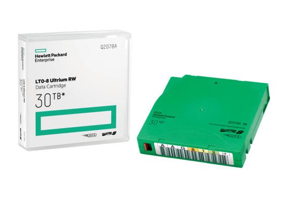 HPE LTO-8 Ultrium 30TB RW Data Cartridge Blank data tape 12000 GB 1.27 cm