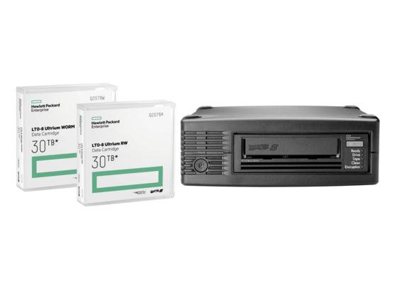 HPE LTO-8 Ultrium 30TB RW Data Cartridge Blank data tape 12000 GB 1.27 cm