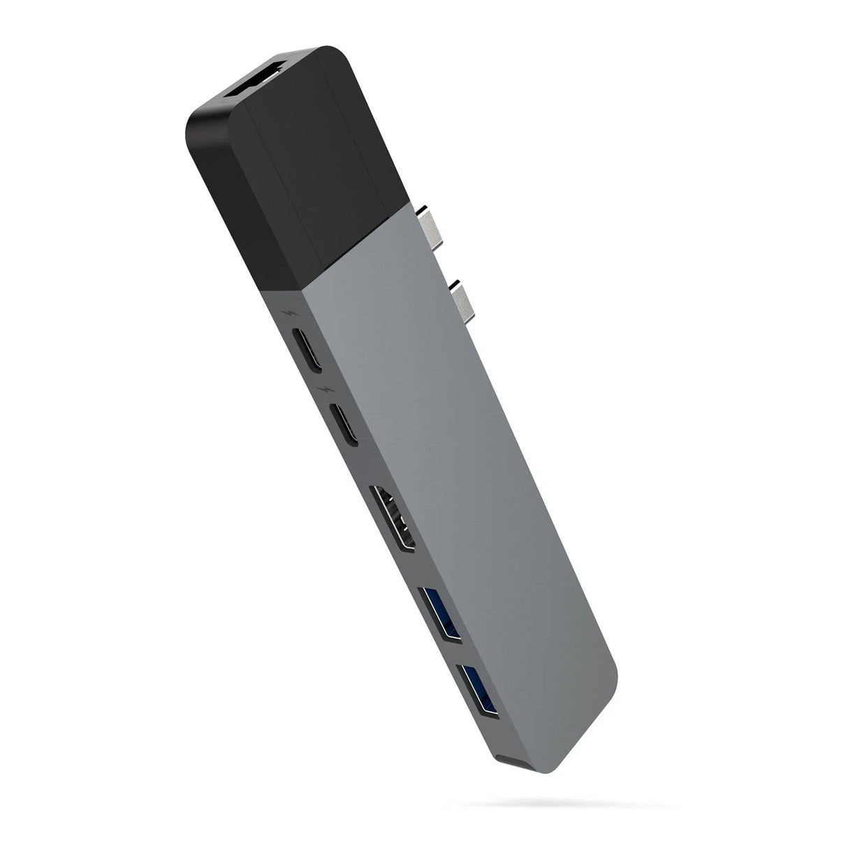 HYPER GN28N-GRAY – USB-C / 100W PD / HDMI / 2x USB-A / Ethernet – Docking Station