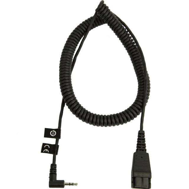 JABRA QD to 2.5 mm Jack coiled cord (8800-01-46)
