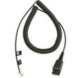 JABRA QD to Modular RJ extension coiled cord (8800-01-01)