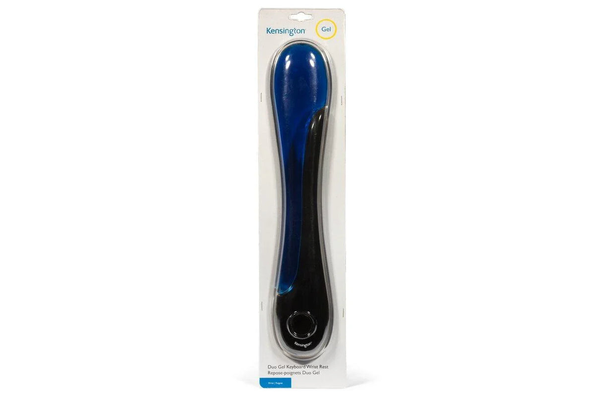 KENSINGTON Duo Gel Keyboard Wrist Support - Blue|Smoke (62397)