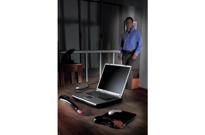 KENSINGTON Duo Gel Mouse Pad with Integrated Wrist Support - Red|Black (62402)