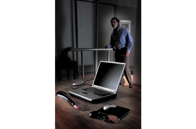 KENSINGTON Duo Gel Mouse Pad with Integrated Wrist Support - Red|Black (62402)