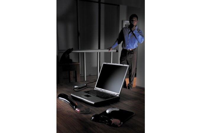 KENSINGTON Duo Gel Mouse Pad with Integrated Wrist Support - Red|Black (62402)