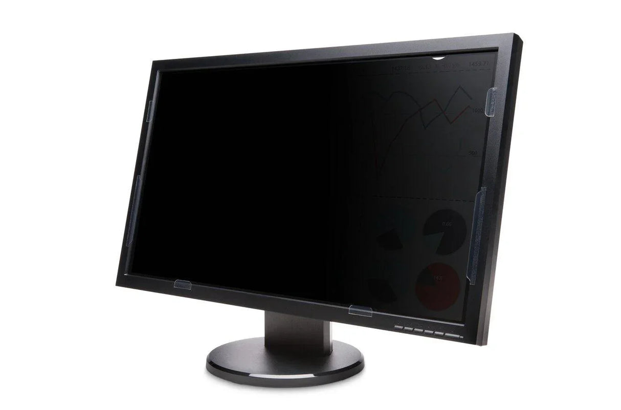 KENSINGTON FP240W9 – 24" / 16:9 / 2-Way Privacy – Widescreen Privacy Filter – Frameless Attachment with Blue Light Reduction & Anti-Glare