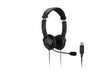KENSINGTON HiFi USB Headphones with Mic and Volume Control Buttons (K33065WW)