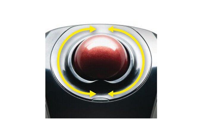 KENSINGTON Orbit – Wireless 2.4GHz / Laser Tracking / Ambidextrous – Office Trackball
