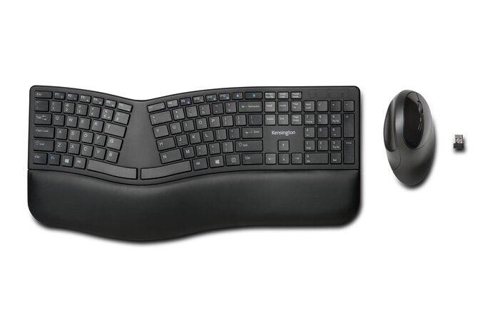 KENSINGTON Pro Fit Ergo Wireless Keyboard and Mouse
