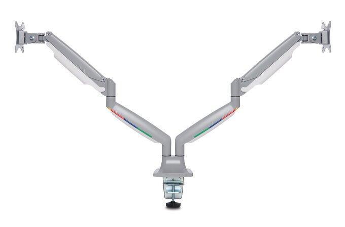 KENSINGTON SmartFit One-Touch Height Adjustable Dual Monitor Arm (K55471WW)