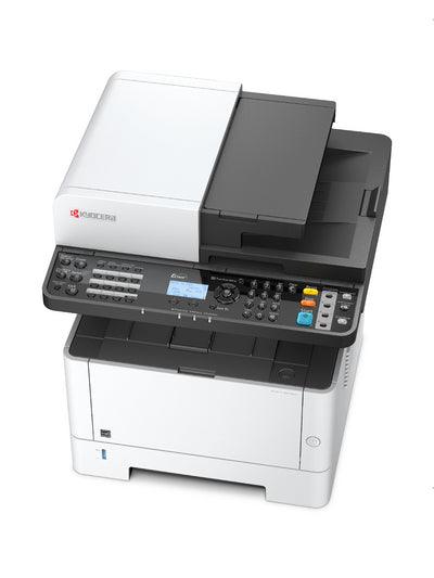 KYOCERA 1200 DPI | 40 ppm | A4 | G3 | 33.6 kbps | 800 MHz | 512 MB | USB 2.0 | RJ-45 | SD|SDHC | 417 x 412 x 437 mm | 19000 g (1102SH3AS0)