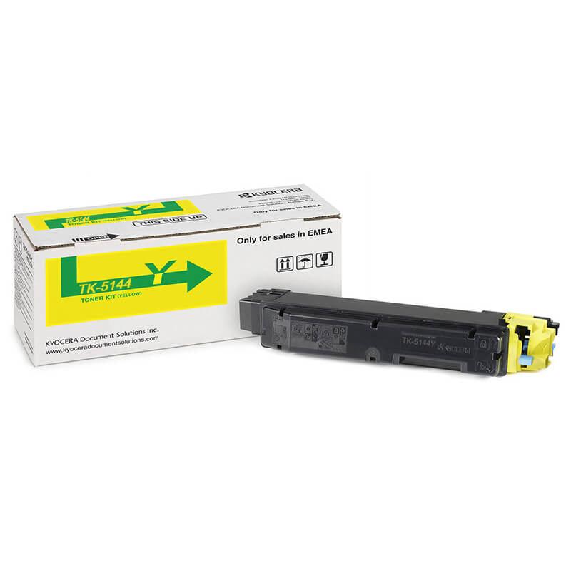 KYOCERA TK-5144Y Yellow Toner (1T02NRAAS0)