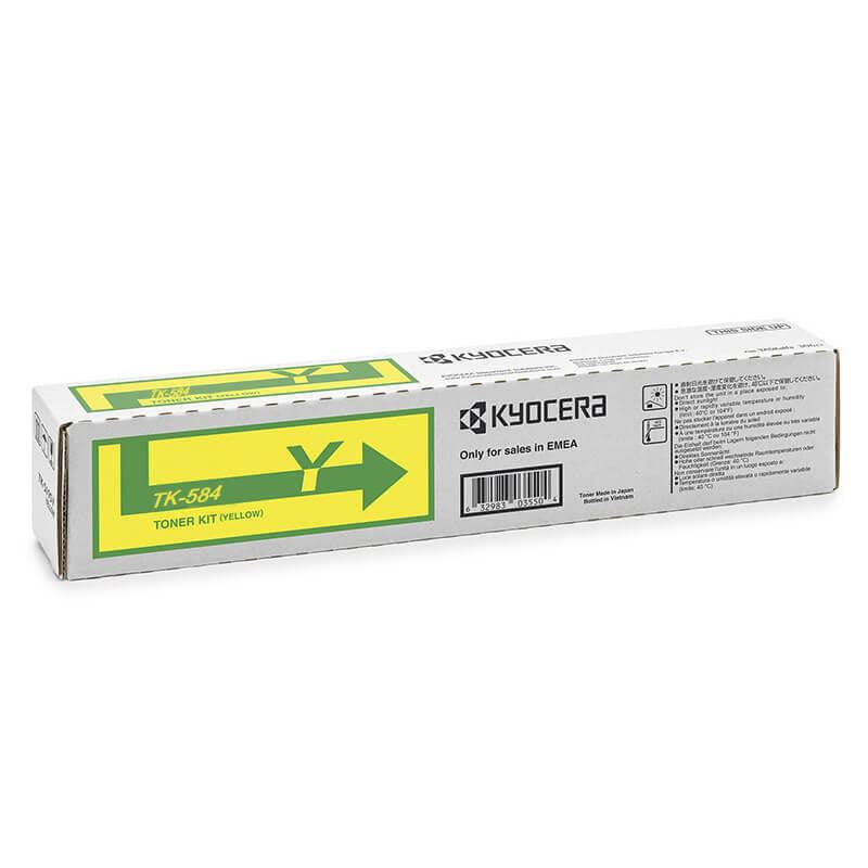 KYOCERA TK-584Y Yellow Toner (1T02KTAAS0)