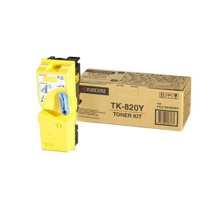 KYOCERA TK-820Y | for KYOCERA FS-C8100DN (1T02HPAEU0)
