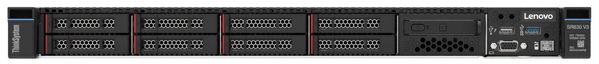 LENOVO LENOVO ThinkSystem SR630 V3, 1xIntel Xeon Gold 5416S 16C 2.1-2.9GHz 150W, 1x32GB 2Rx8, ThinkSystem RAID 9350-8i 2GB Flash PCIe 12Gb Adapter, 1x750W, X