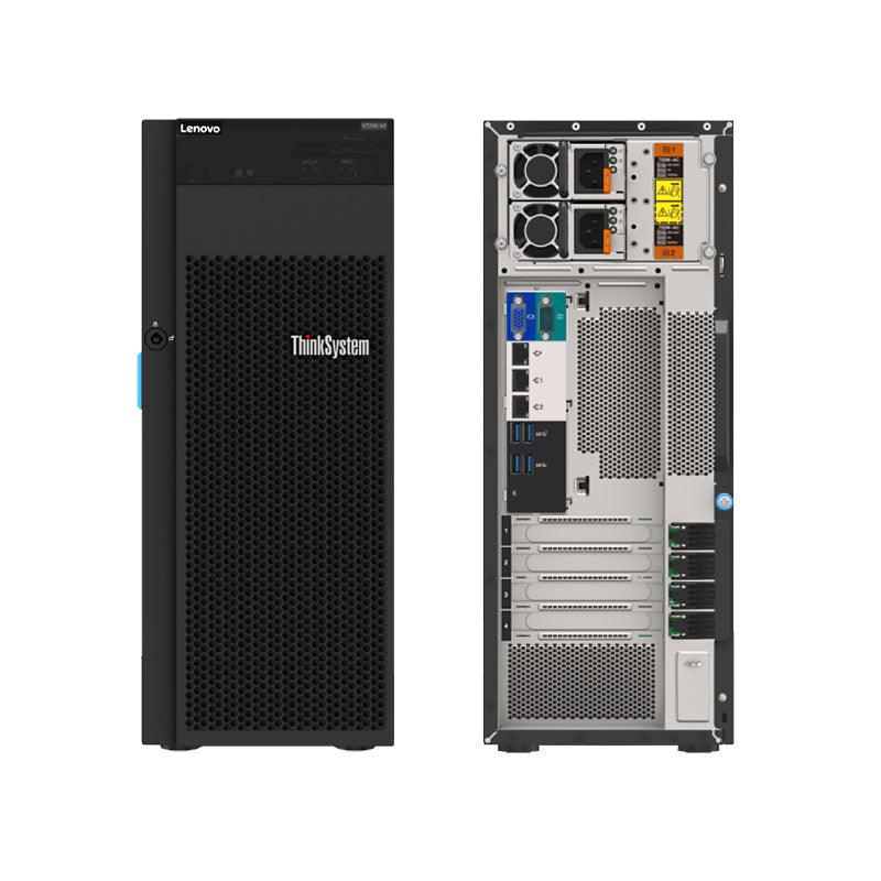 LENOVO LENOVO ThinkSystem ST250 V2, 1xIntel Xeon E-2356G 6C 3.2GHz 80W, 1x8GB 1Rx8, SW RD, 1x300W