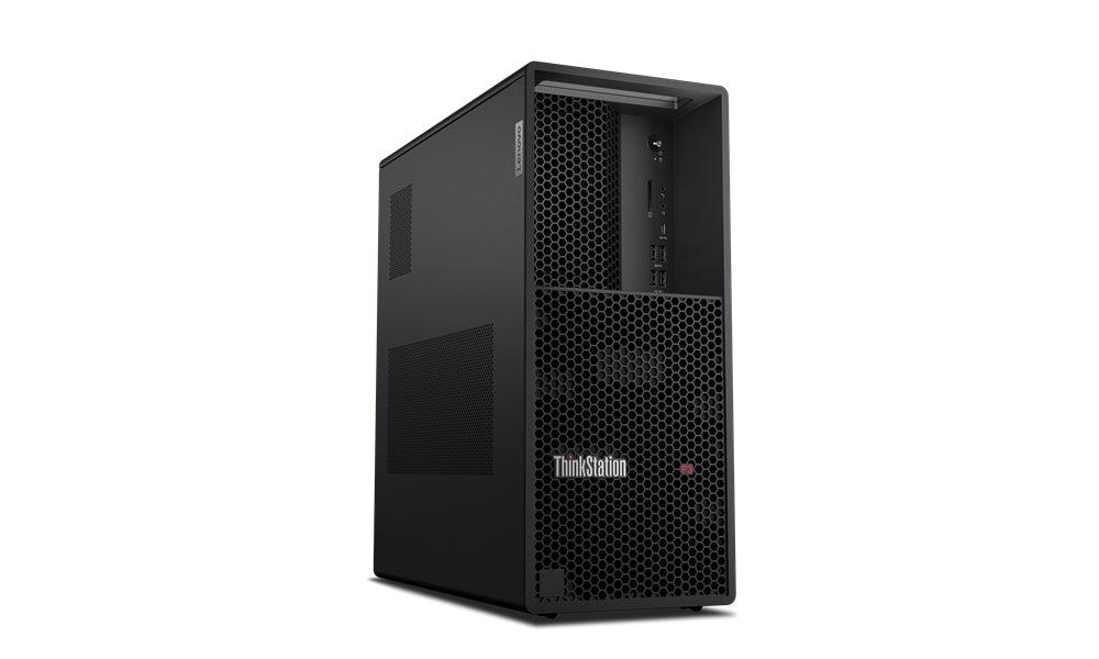 LENOVO ThinkStation P3 Intel i7 13700 16GB 1.51TB D+SSD T400 Tower PC Black