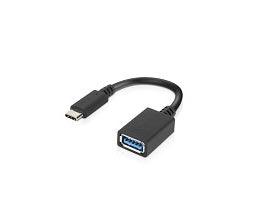 LENOVO USB-C - USB-A | M|F | Black | 0.14 m (4X90Q59481)