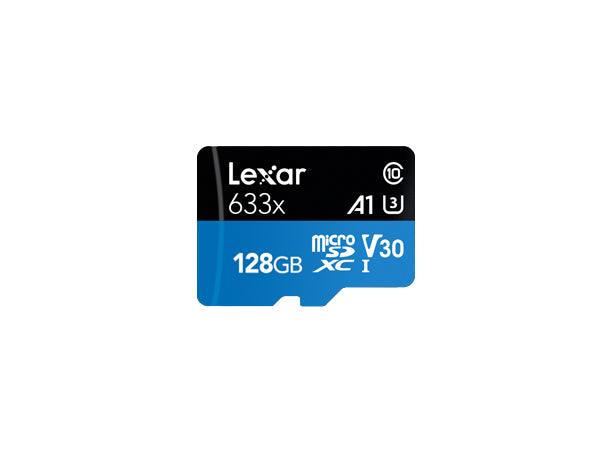 Lexar 633x 128GB MicroSDXC UHS-I Class 10