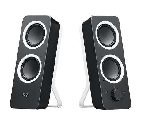 LOGITECH Z200 Stereo Speakers Rich Stereo Sound