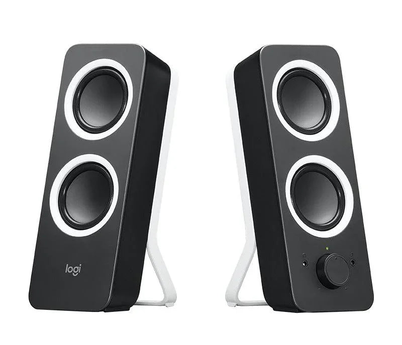LOGITECH Z200 Stereo Speakers Rich Stereo Sound