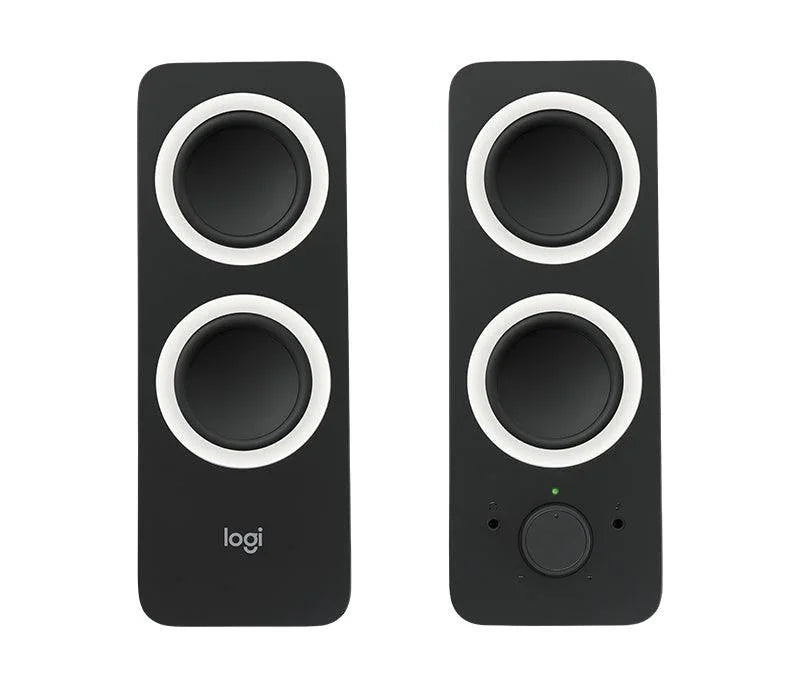 LOGITECH Z200 Stereo Speakers Rich Stereo Sound