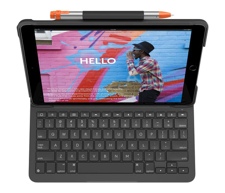 LOGITECH Slim Folio for iPad (7th, 8th and 9th gen)