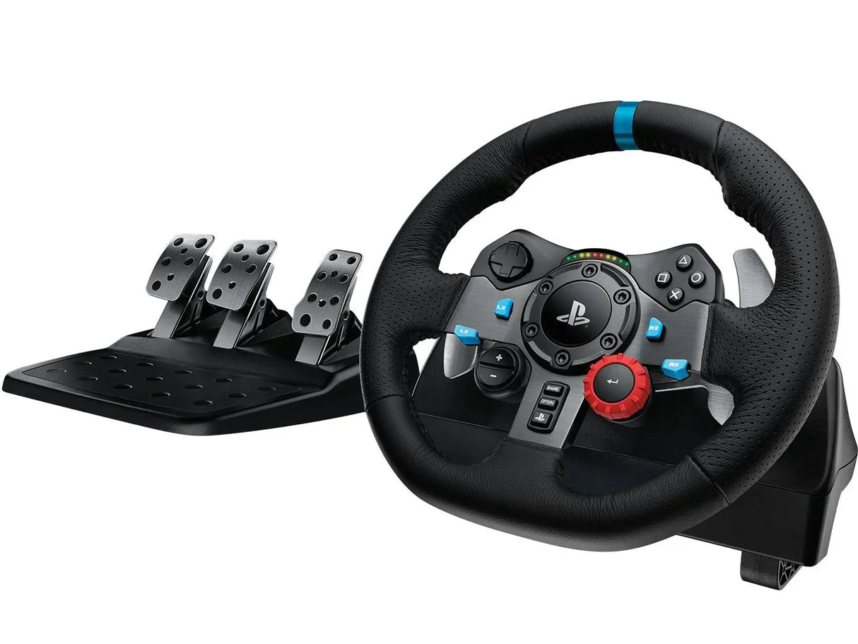 Logitech G29 Aluminium, Black USB 2.0 Steering Wheel