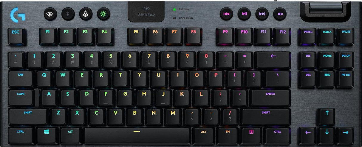 Logitech G915 TKL - Linear keyboard Bluetooth Black