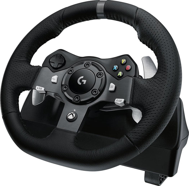 Logitech G920 Driving Force USB Steering Wheel + Pedals Analogue PC