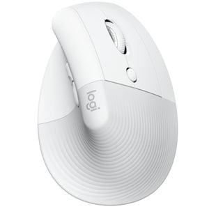 LOGITECH Lift Vertical Ergonomic Mouse - Pale Grey For MAC