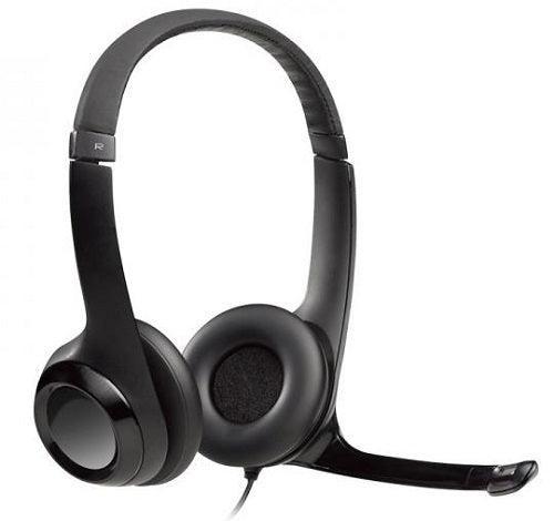 LOGITECH H390 – Wired (USB-A) / Office/Call Center – On-Ear Headset