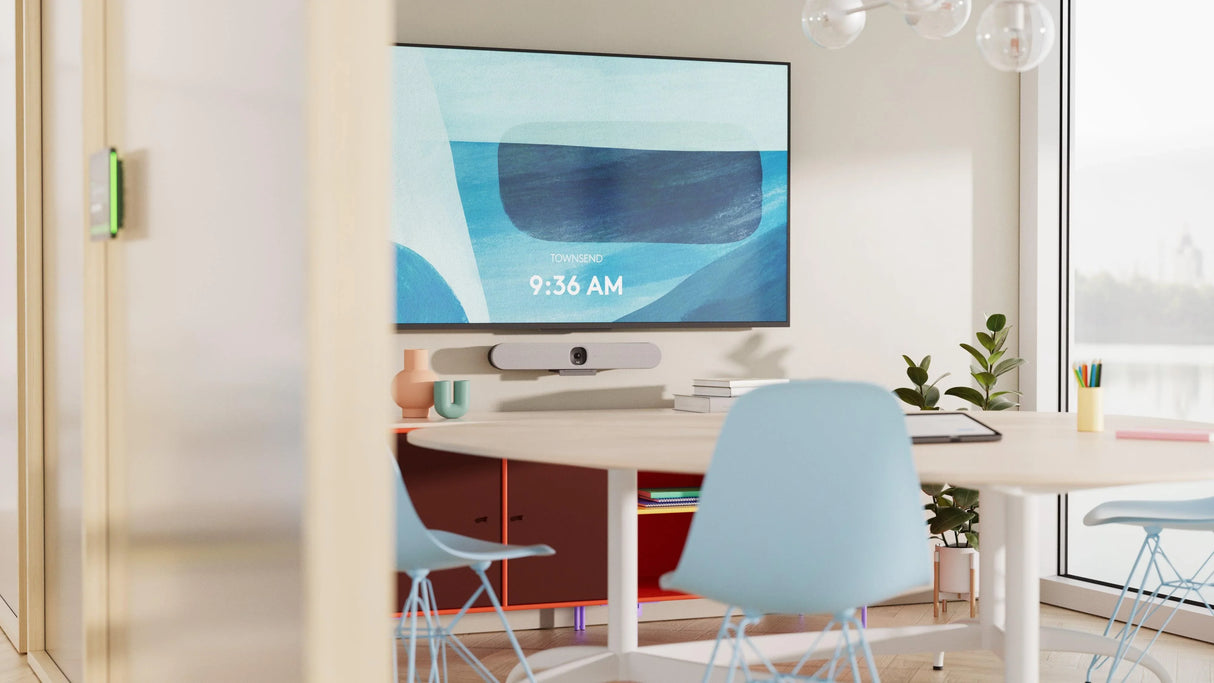 LOGITECH Rally Bar Huddle - Off-White Fabric Cover