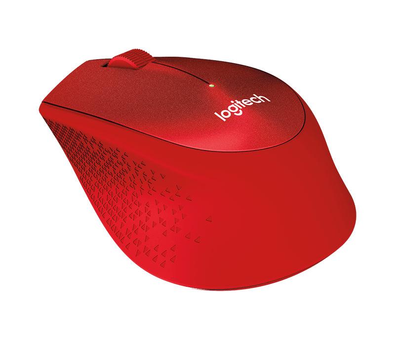 LOGITECH M331 SILENT PLUS Wireless Mouse Red