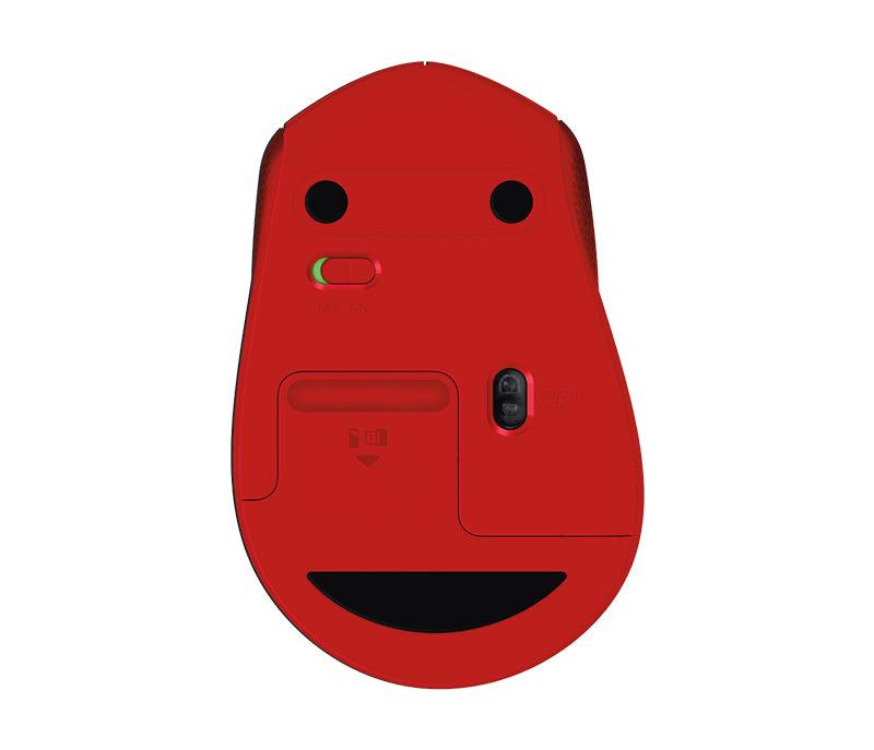 LOGITECH M331 SILENT PLUS Wireless Mouse Red