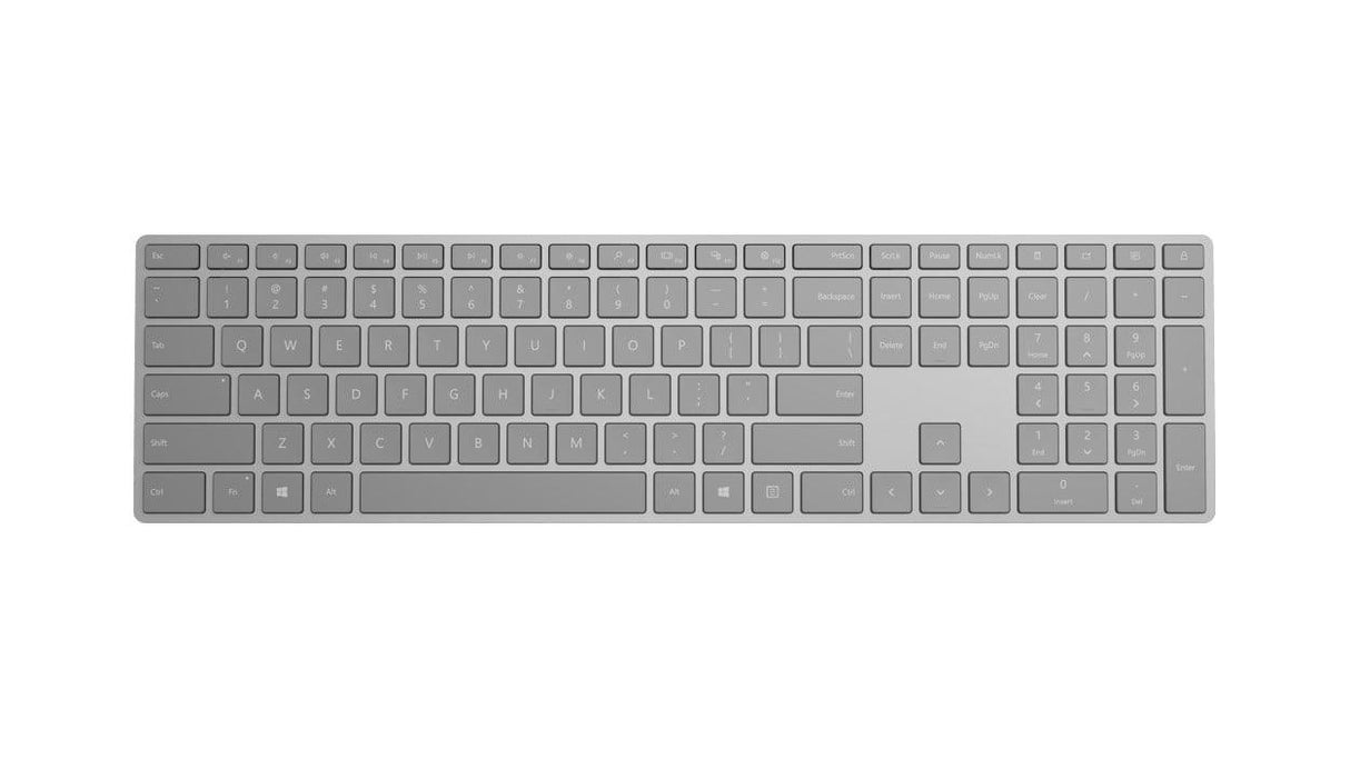 Microsoft Surface keyboard Bluetooth QWERTY English Grey