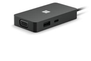 MICROSOFT 1E4-00005 – USB-C / 60W PD / HDMI / USB-A / Ethernet / VGA – Travel Hub