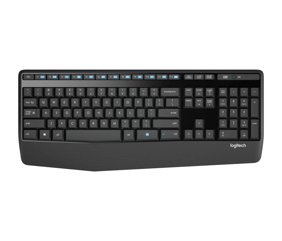 LOGITECH MK345 – Membrane / Wireless 2.4GHz / Full-size – Office Keyboard