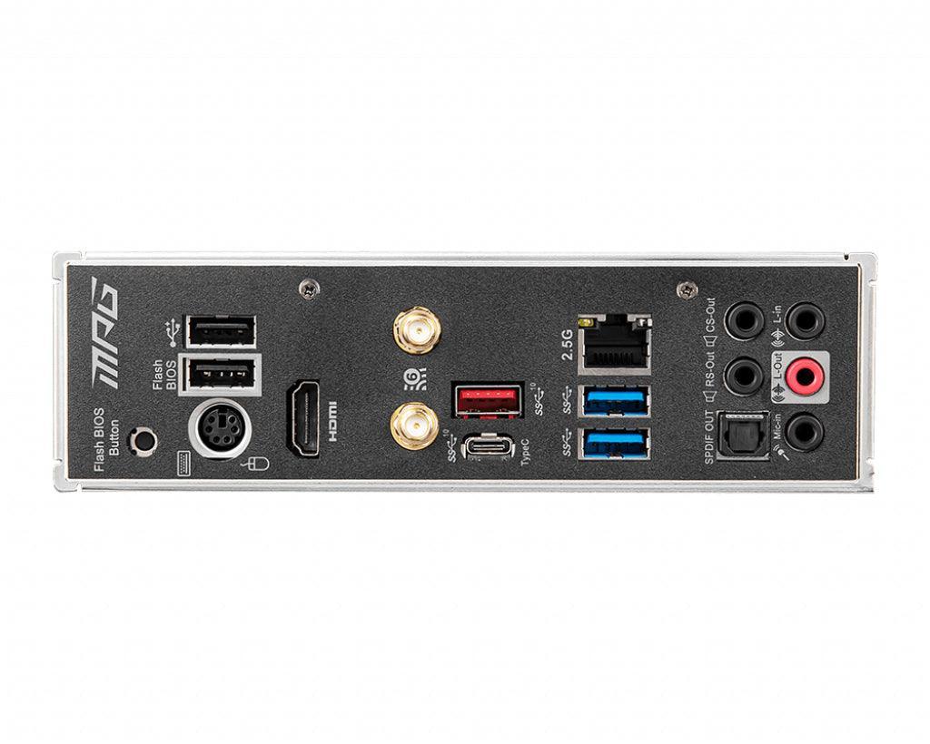 MSI AMD B550 | AM4 | 2x DDR4 | SATA III | M.2 | USB 3.2 | 2.5G LAN | Wi-Fi | PS|2 | S|PDIF | Mini-ITX | 170x170 mm (MPG B550I GAMING EDGE WIFI)
