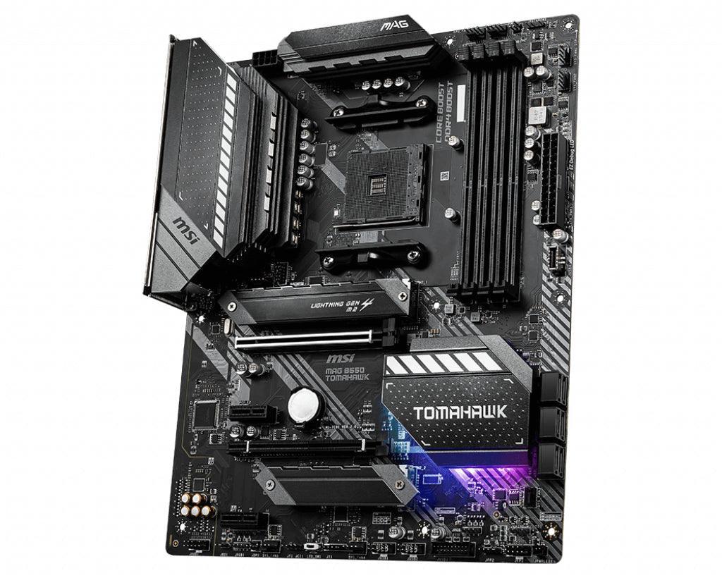 MSI AMD B550 | AM4 | 4x DDR4 | DP | SATA III | M.2 | USB 3.2 | 1|2.5G LAN | PS|2 | S|PDIF | ATX | 305x244 mm (MAG B550 TOMAHAWK)