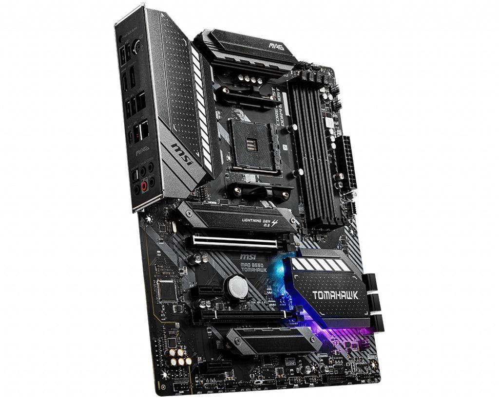 MSI AMD B550 | AM4 | 4x DDR4 | DP | SATA III | M.2 | USB 3.2 | 1|2.5G LAN | PS|2 | S|PDIF | ATX | 305x244 mm (MAG B550 TOMAHAWK)