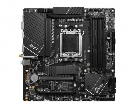MSI AMD B650 | PRO B650M-A WIFI | AM5 | 4DDR5 | 2PCI-Ex16 | 1PCI-Ex1 | 2M.2 | 4xSATA3 (PRO B650M-A WIFI)