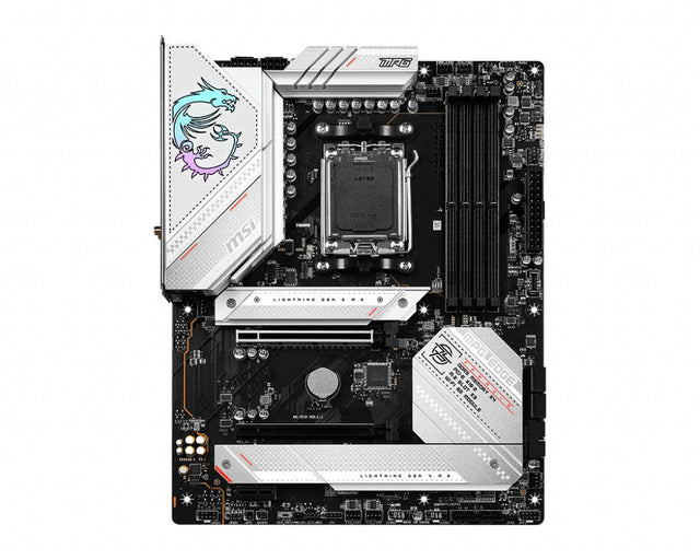 MSI ATX | AMD B650 chipset | Socket AM5 | 4xDDR5 | 7.1ch audio | 2.5-Gigabit LAN | Wi-Fi | Bluetooth 5.2 (MPG B650 EDGE WIFI)