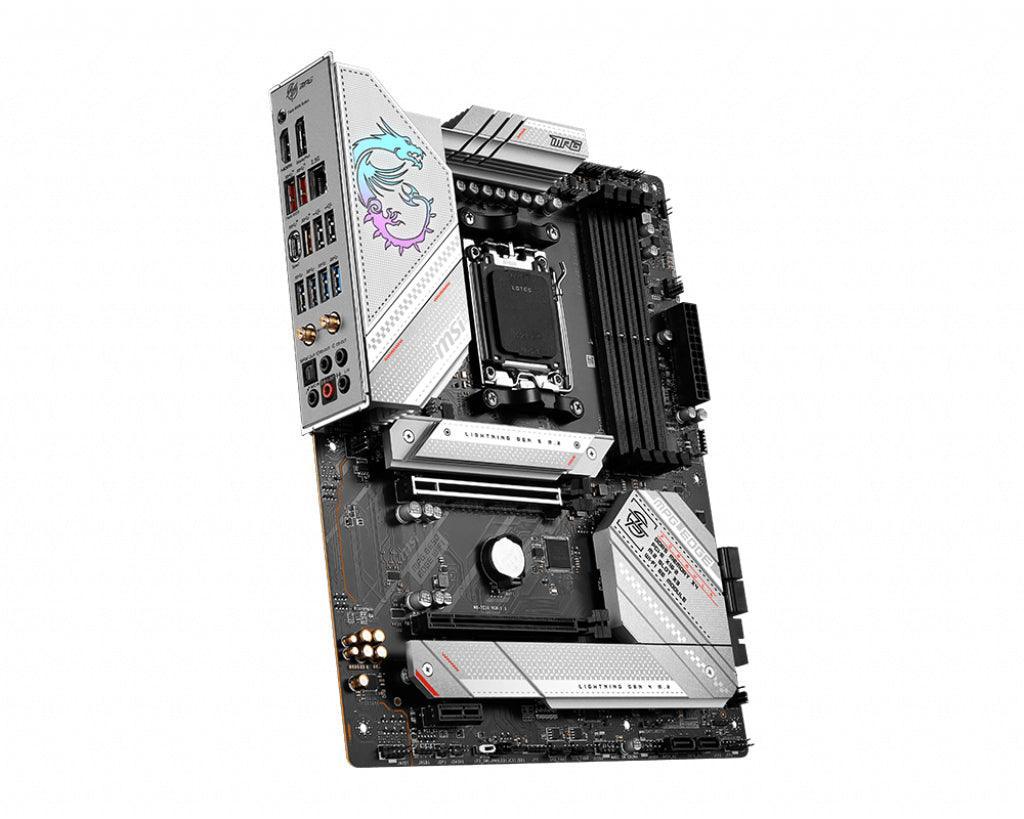 MSI ATX | AMD B650 chipset | Socket AM5 | 4xDDR5 | 7.1ch audio | 2.5-Gigabit LAN | Wi-Fi | Bluetooth 5.2 (MPG B650 EDGE WIFI)