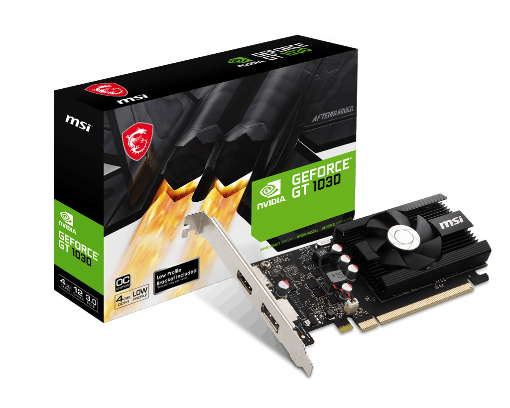 MSI GeForce GT 1030 4GD4 LP OC