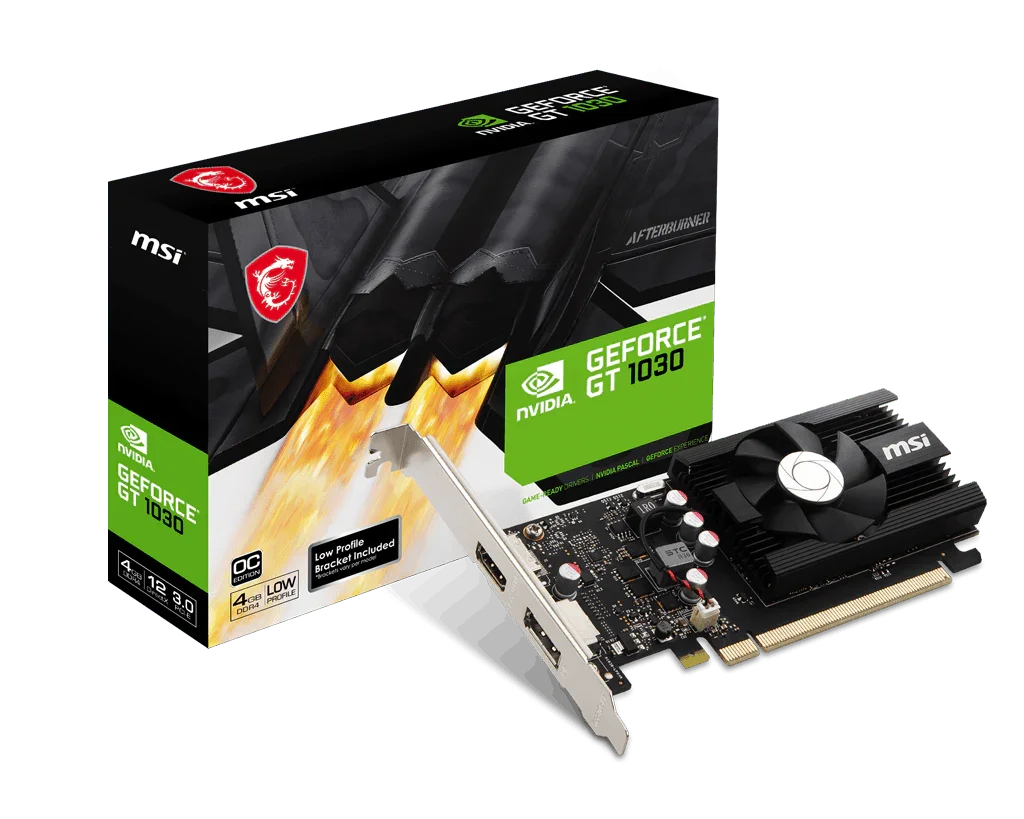 MSI GeForce GT 1030 4GD4 LP OC