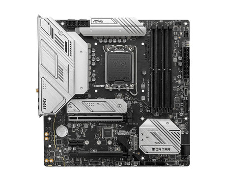 MSI LGA 1700 | Intel B760 | 4x DDR5 | 1x HDMI | 1x DisplayPort | 4x SATA | Wi-Fi | mATX (MAG B760M MORTAR WIFI)
